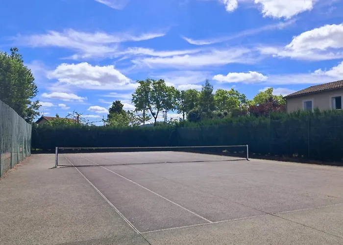 Le Montauriol - Logement Avec Terrasse - Piscine -tennis - Place De Parking Privee דירה